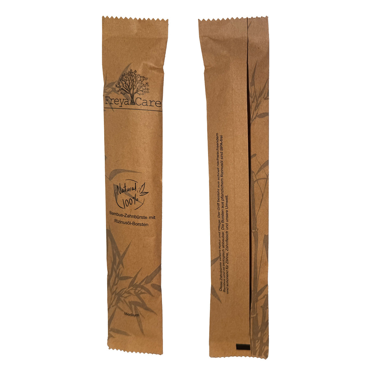 Moso Bambuszahnbürste medium 4stk